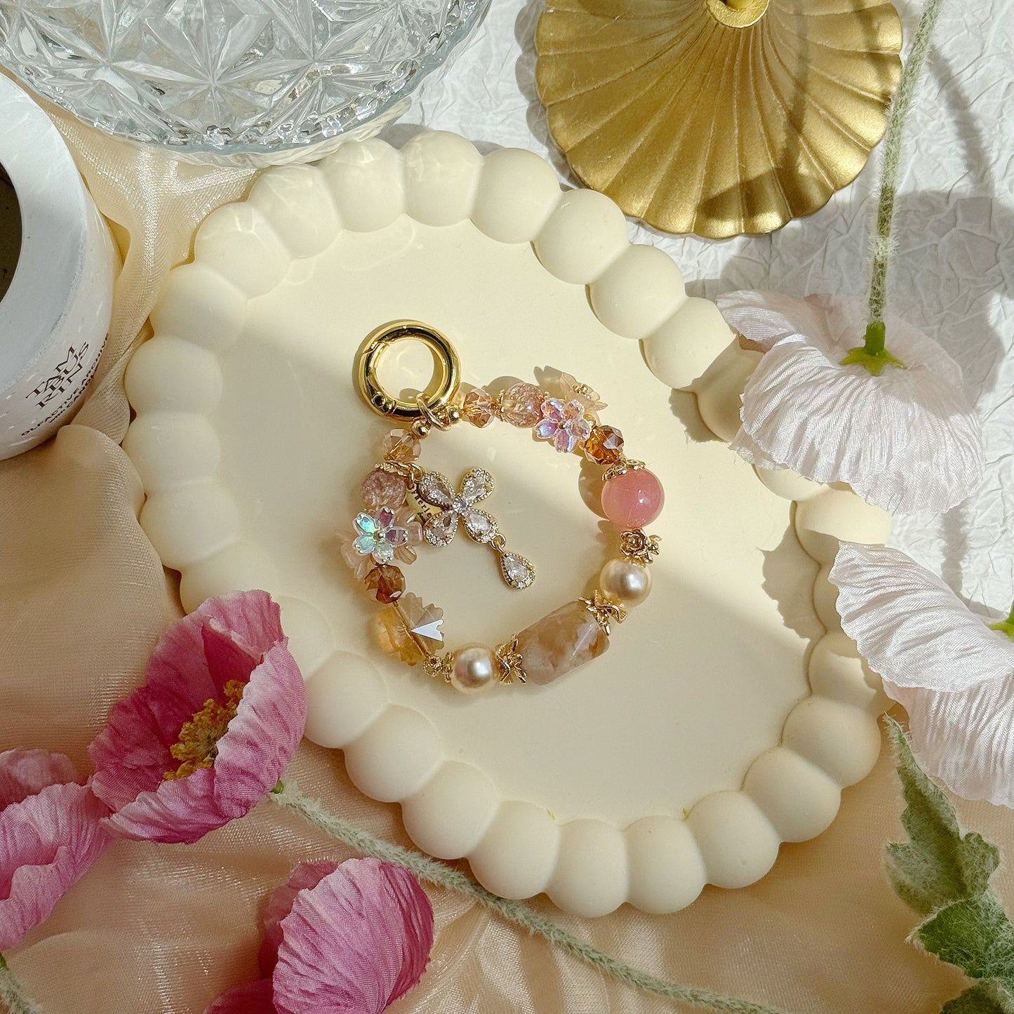 Maple Fall in Flower Agate, Yan Yuan Agate and Copper-pink Super7