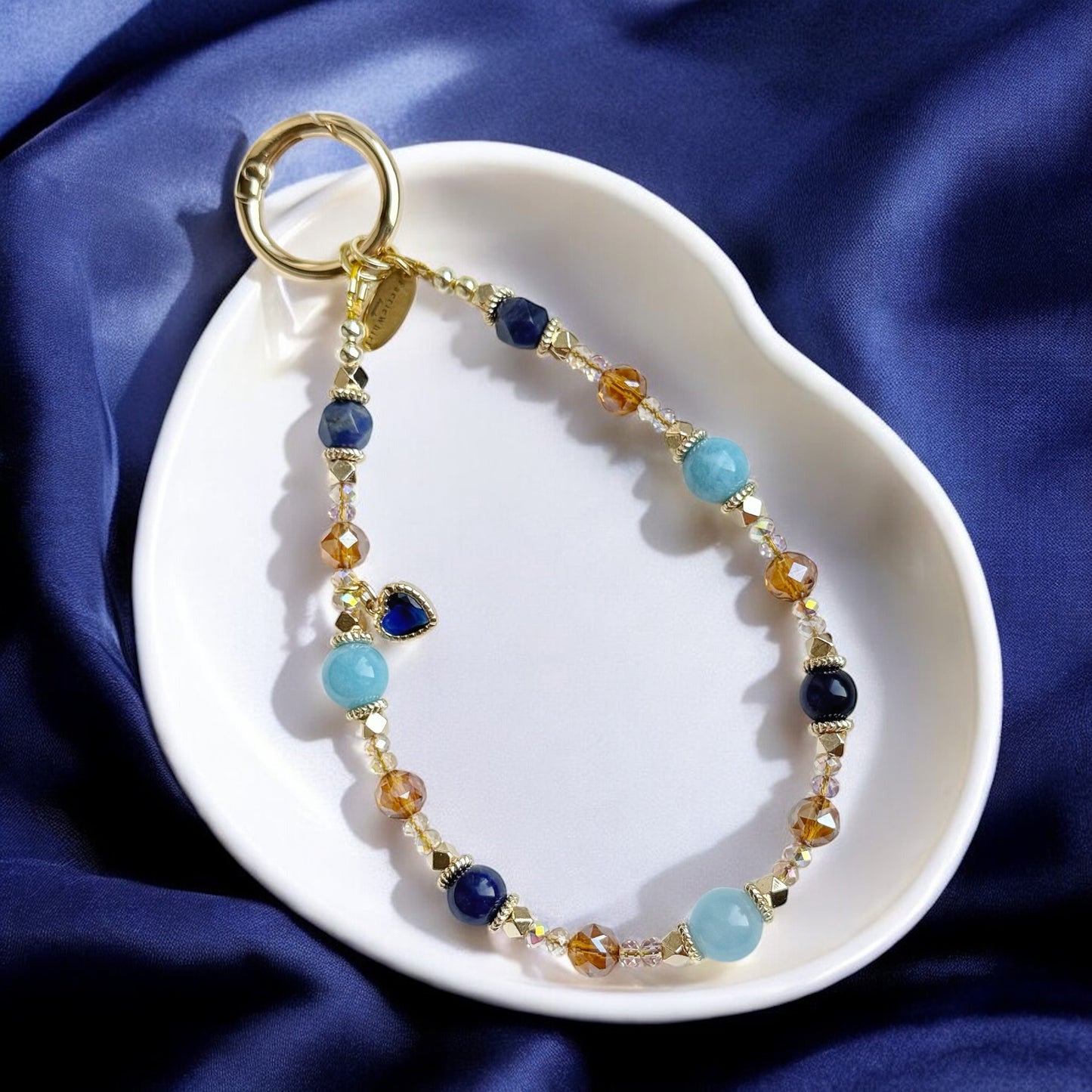 Coralie in Sodalite, Blue Aventurine & Aquamarine