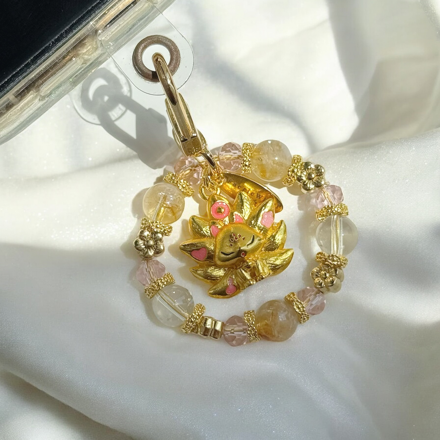 Foxy Enchantress in 24k Gold-Plated & Citrine