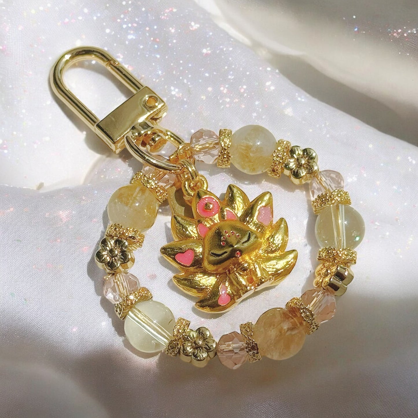 Foxy Enchantress in 24k Gold-Plated & Citrine