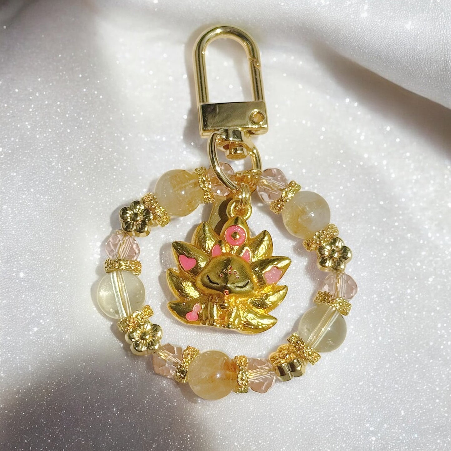 Foxy Enchantress in 24k Gold-Plated & Citrine