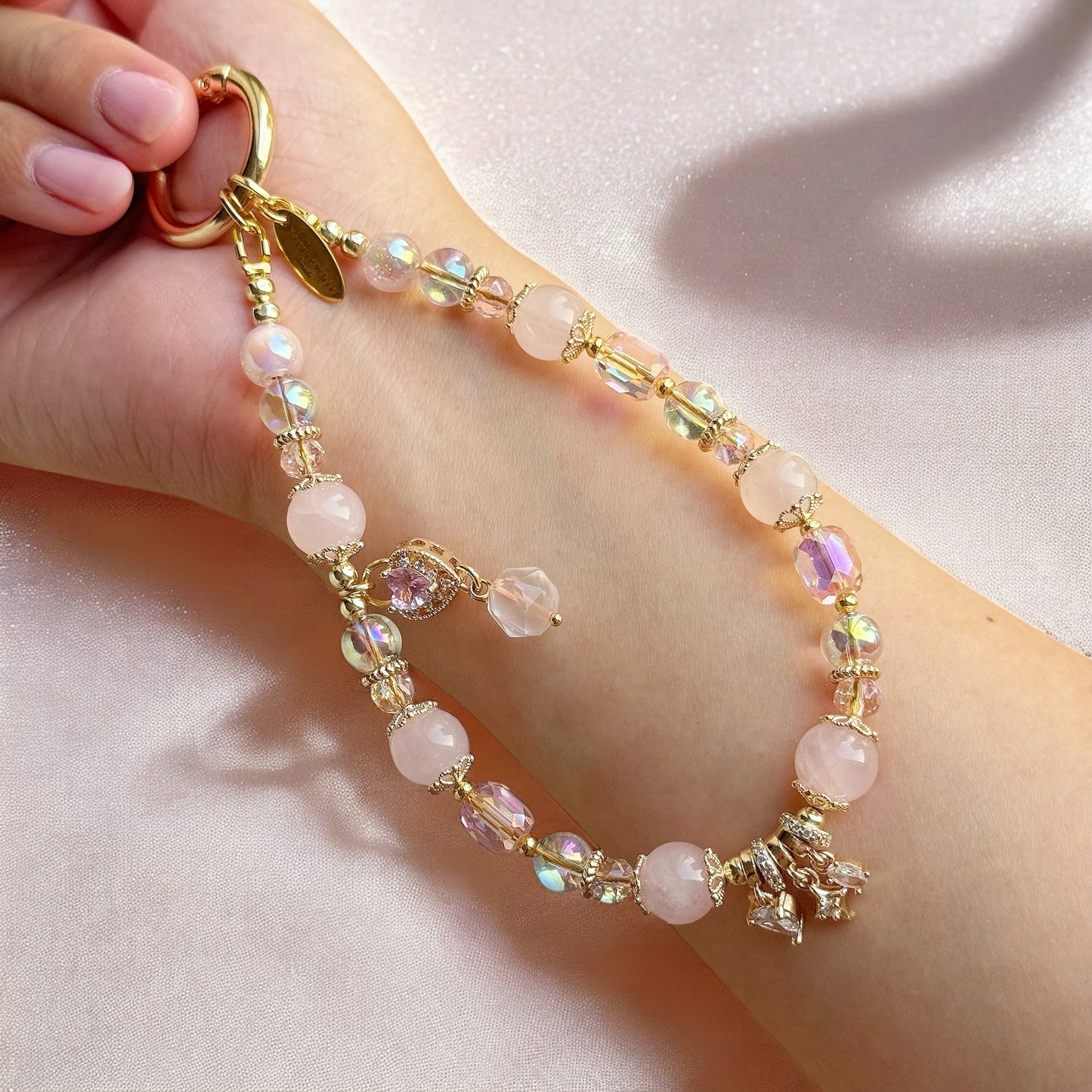 Roselle in Rose Quartz