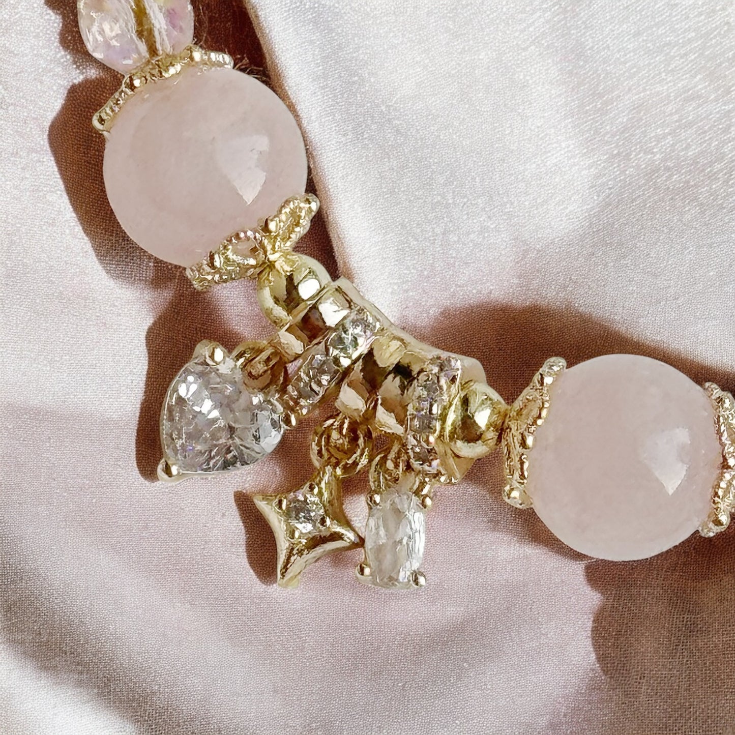 Roselle in Rose Quartz