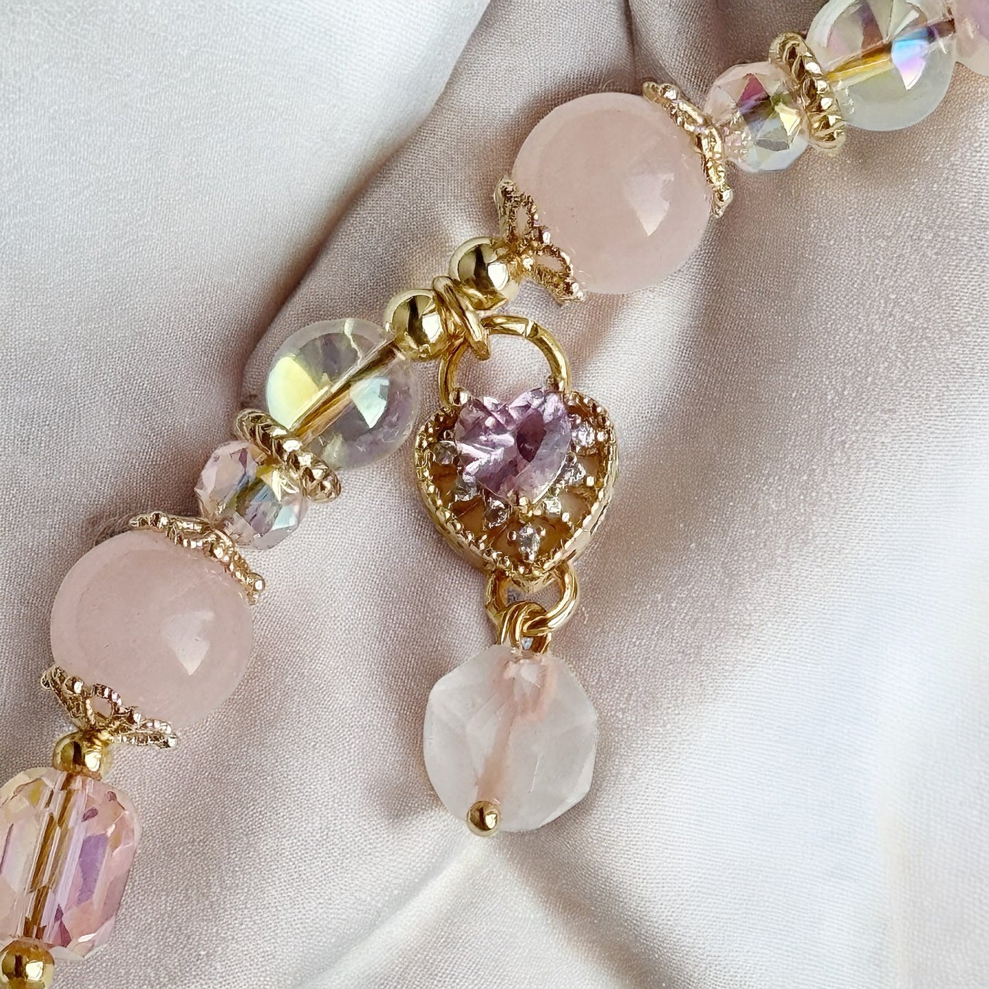 Roselle in Rose Quartz