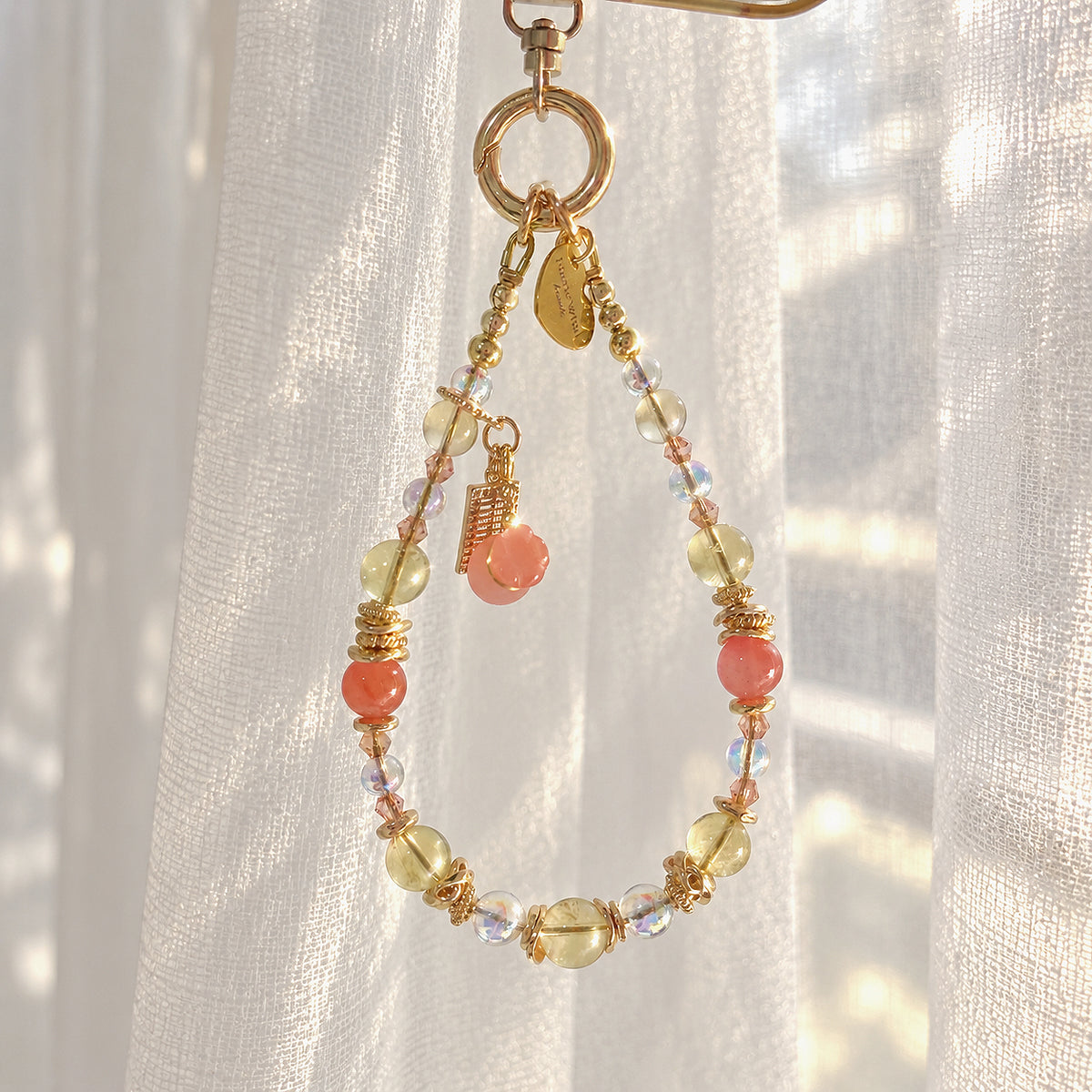 [Mini: 12.5cm] ALINA in Citrine & Yan Yuan Agate