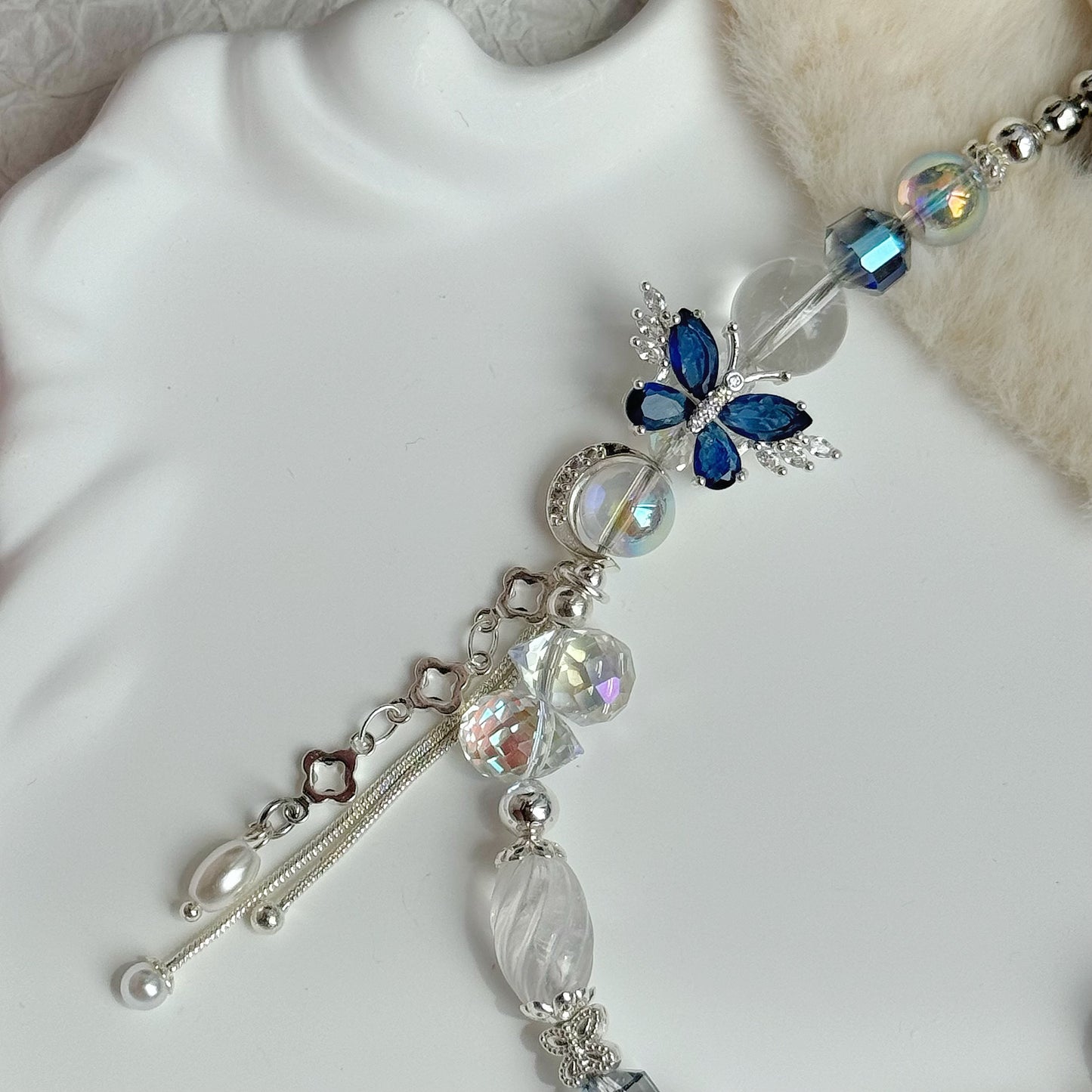 [Mini:13cm] Bluewings in Clear Quartz