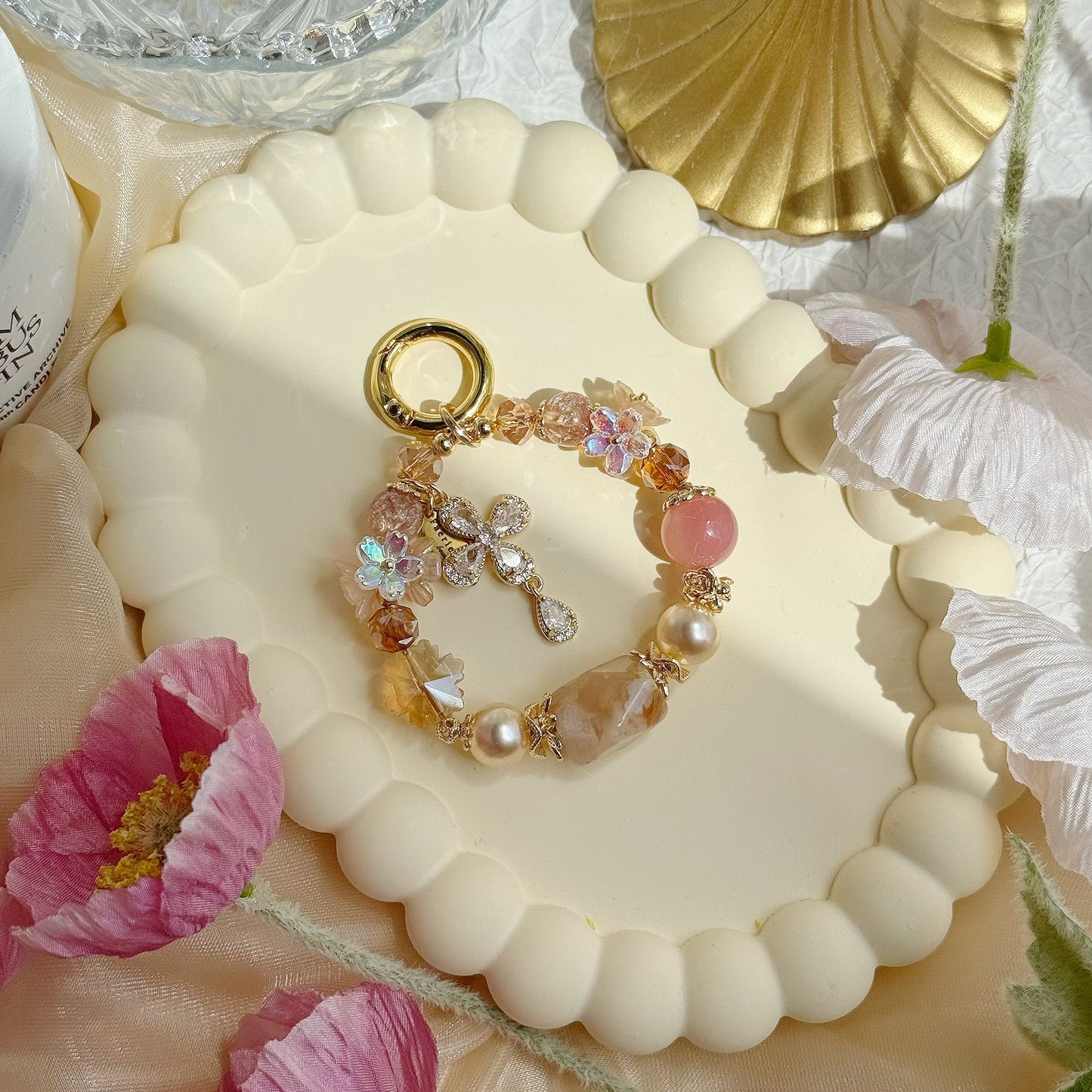 Maple Fall in Flower Agate, Yan Yuan Agate and Copper-pink Super7