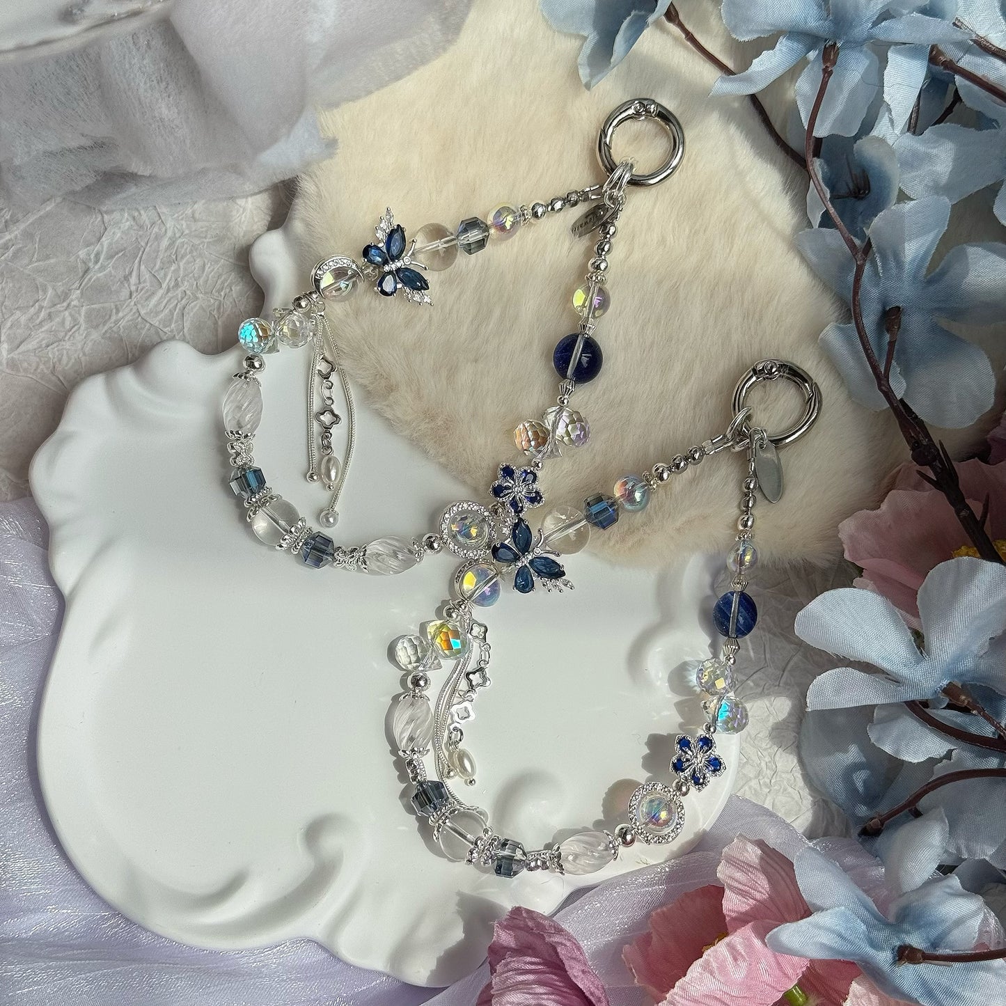 [Mini:13cm] Bluewings in Clear Quartz