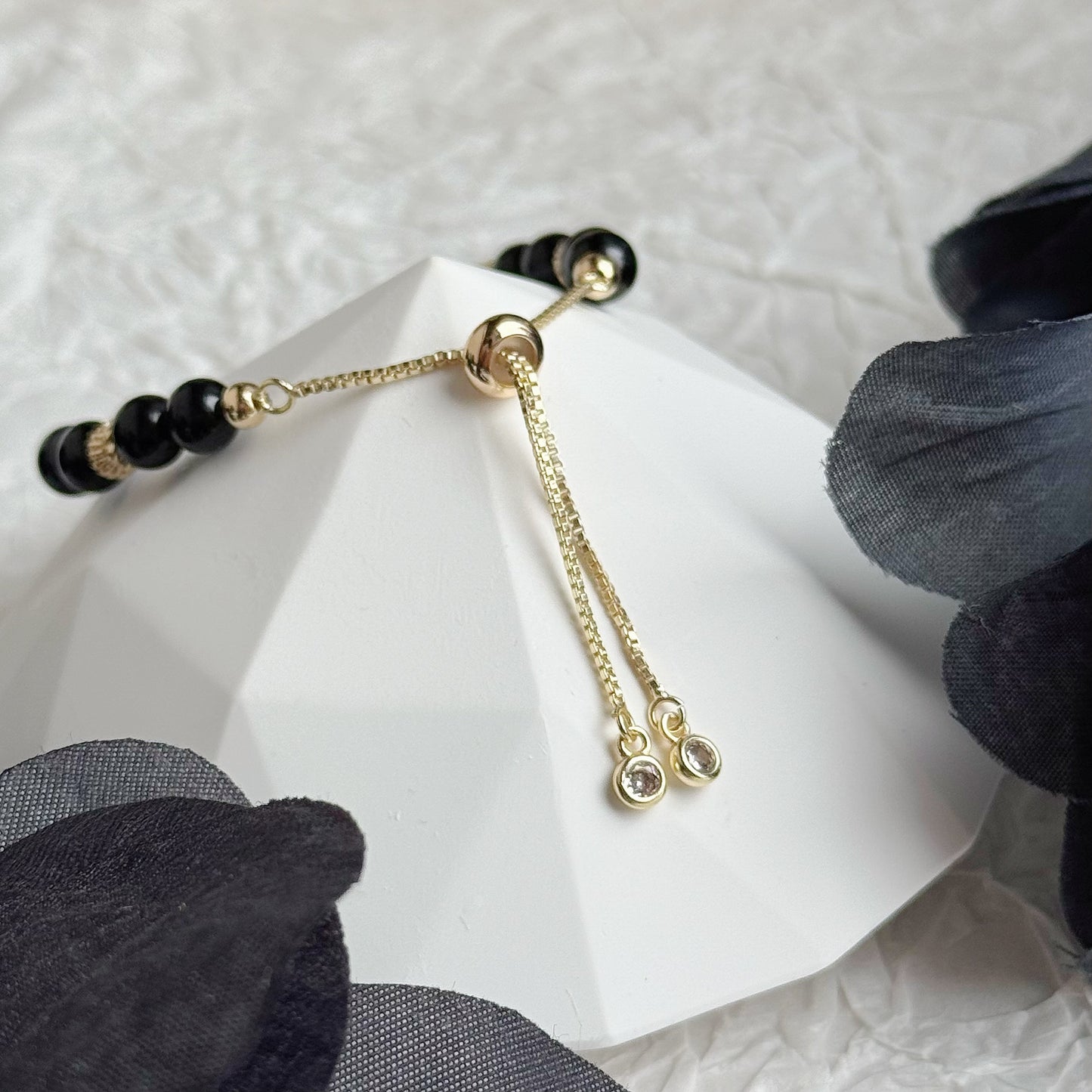 VANTA PushPull in Black Tourmaline [WS: 13cm to 18cm]