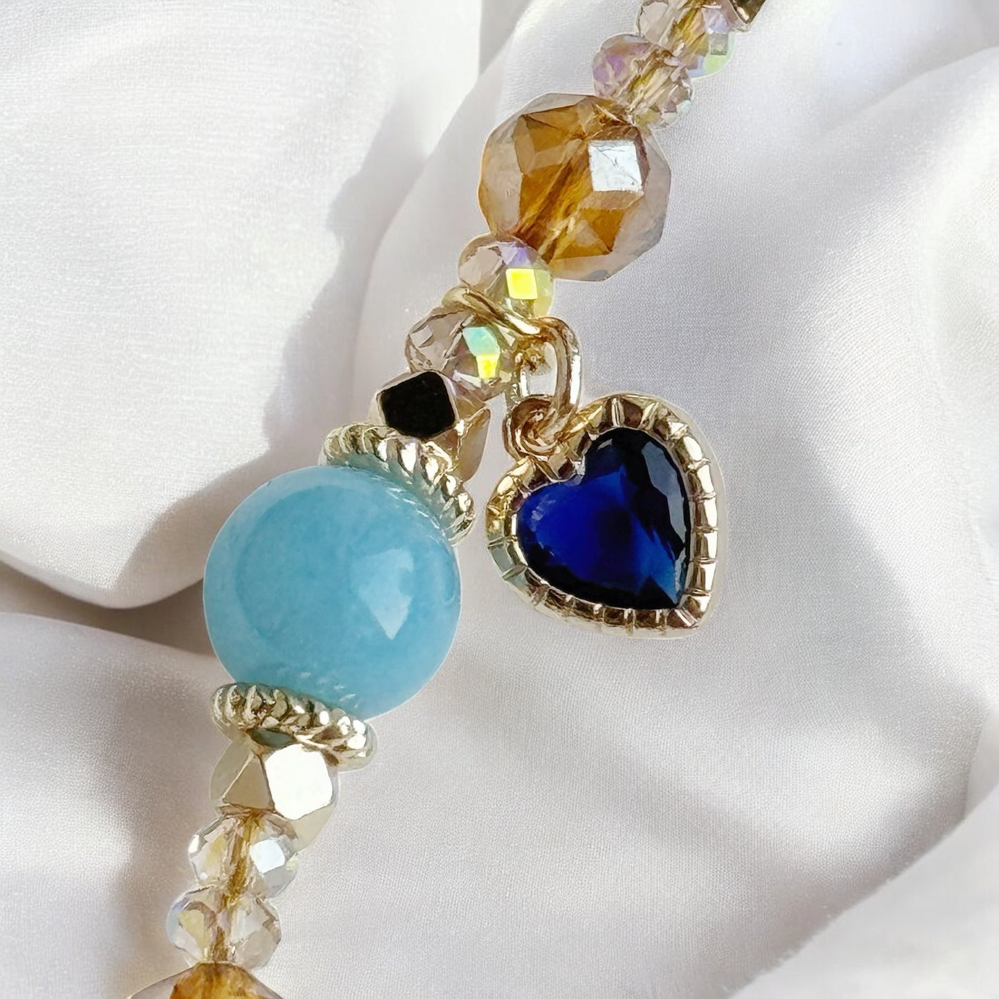 Coralie in Sodalite, Blue Aventurine & Aquamarine