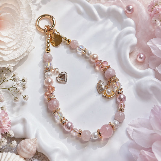 [Mini:13.5cm] PEARLYN in Pink Lepidolite & Rose Quartz
