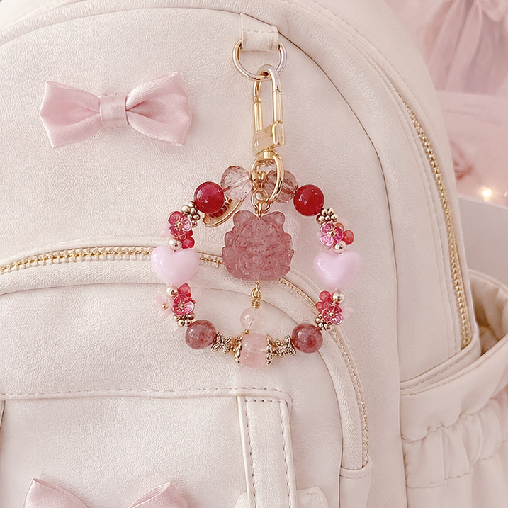 Whimsical Nine-tailed Fox in Multiple Crystals