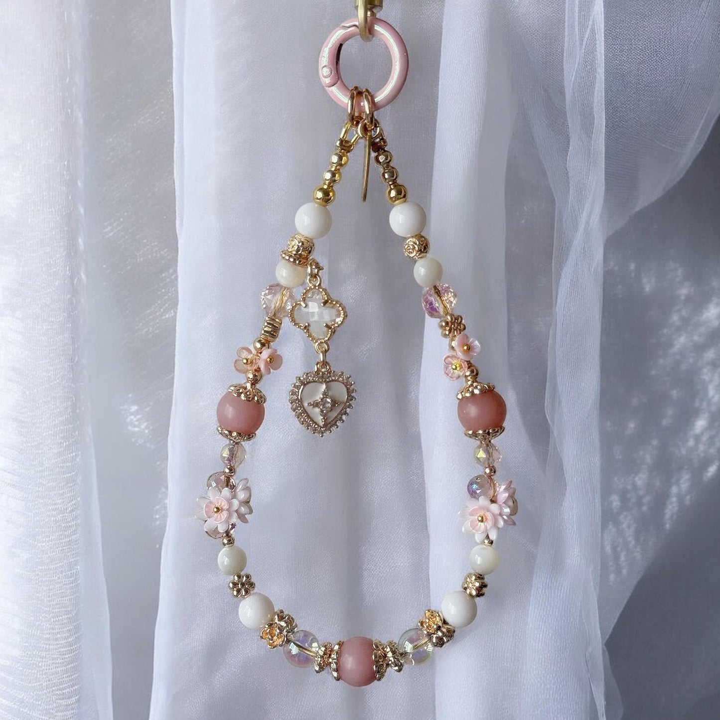 [Mini:14cm] Sakura Dream in Pink Opal & White Mother of Pearl
