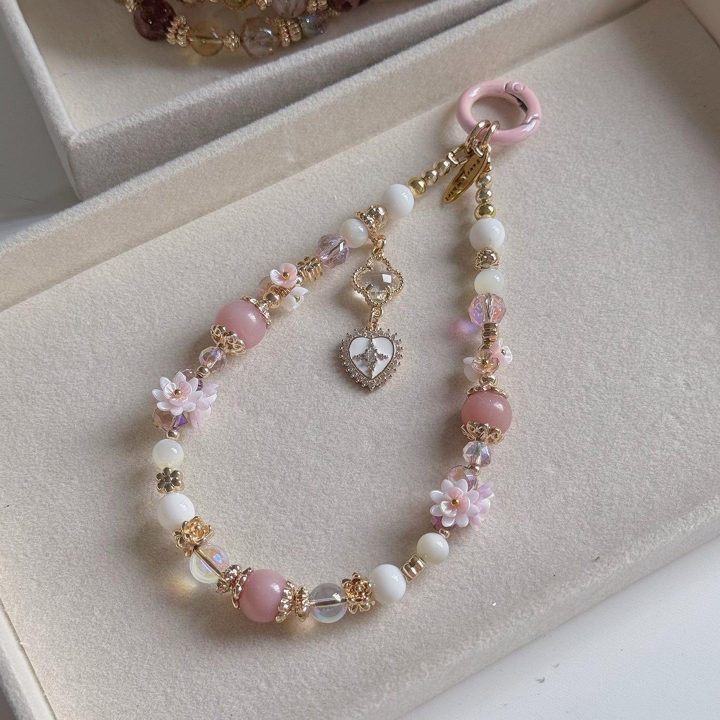 [Mini:14cm] Sakura Dream in Pink Opal & White Mother of Pearl