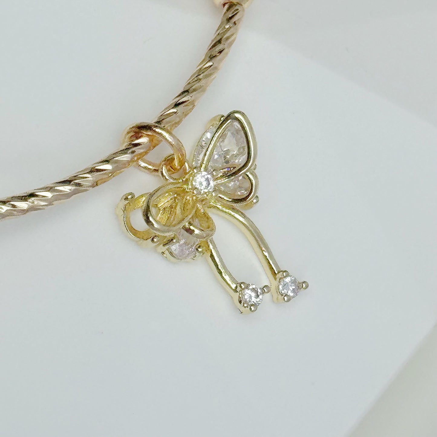 DIANA in Pink Snowflake Phantom & Madagascar Rose Quartz [ WS: 14.5 - 15cm]