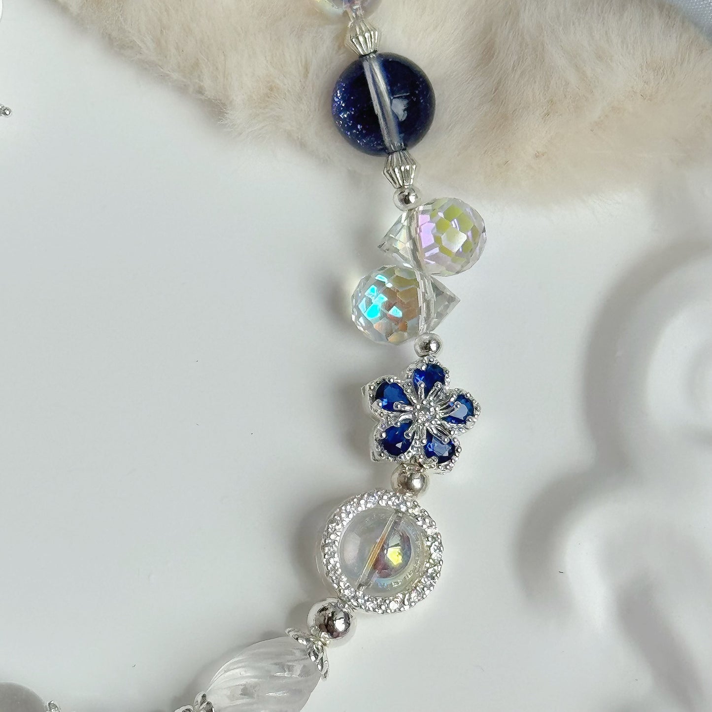 [Mini:13cm] Bluewings in Clear Quartz