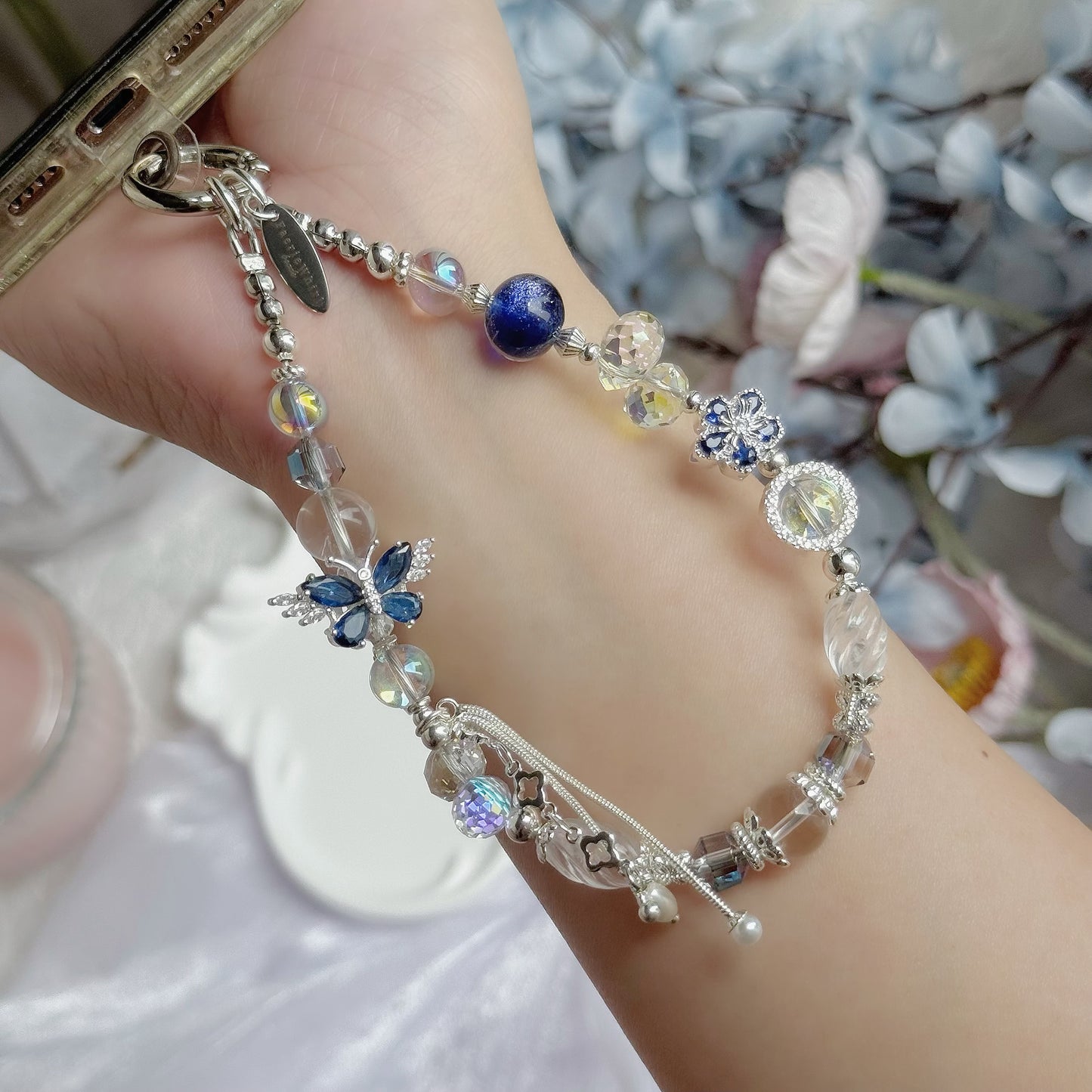 [Mini:13cm] Bluewings in Clear Quartz