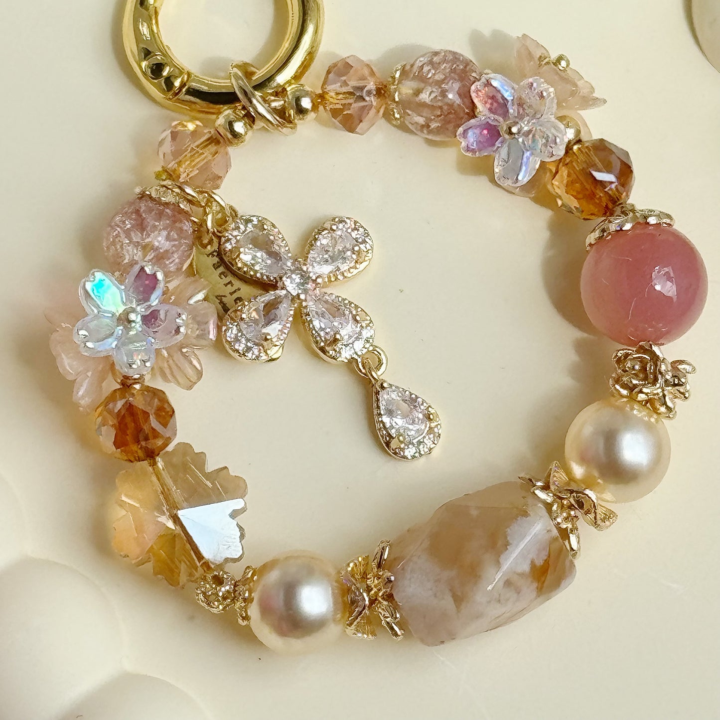 Maple Fall in Flower Agate, Yan Yuan Agate and Copper-pink Super7