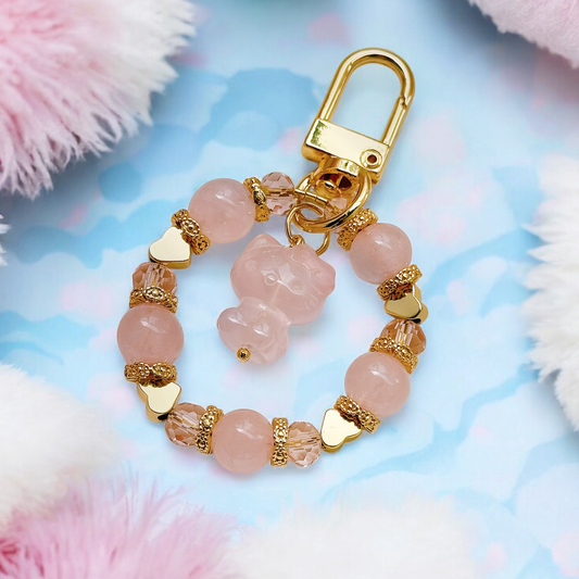 Kitty in Love in Rose Quartz