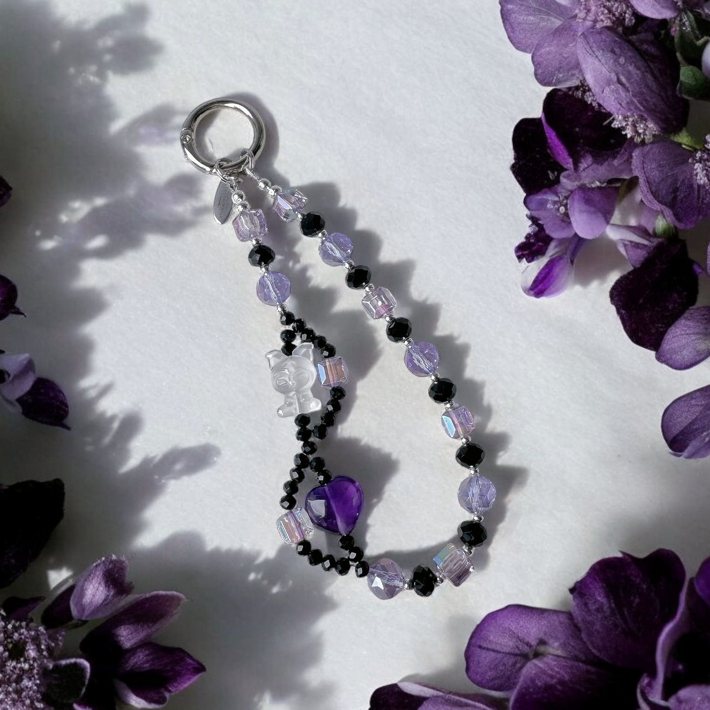 Kuro Mystic Mischief in Amethyst & Clear Quartz