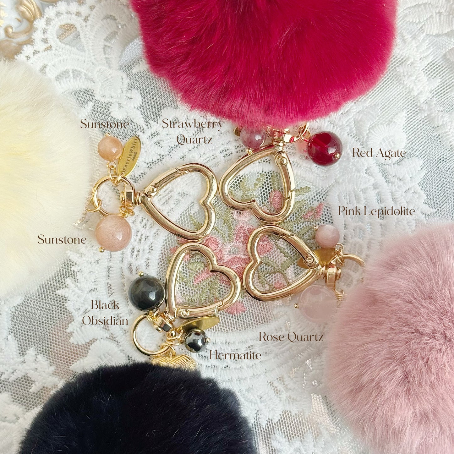 Love Pom Pom in Multiple Crystals